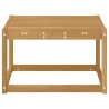 Table de jardin Bois d'Acacia Massif Blanc 59 x 59 x 37 cm 642746642746