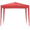 Tente de fête 250 x 250 x 240 cm Rouge PE et acier 642748642748