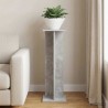 Support de Plante Gris Béton 25 x 25,5 x 80,5 cm 642754642754