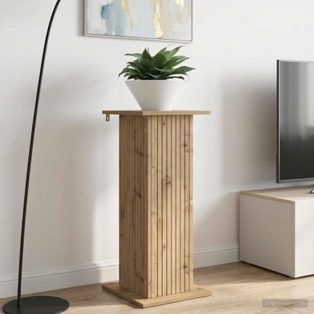 Support de Plante Chêne artisanal 30,5 x 30 x 80,5 cm 642755642755