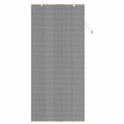 Store enrouleur Gris 110 x 220 cm Bambou 642757642757