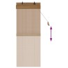 Store enrouleur Marron 60 x 160 cm Bambou 642759642759