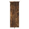 Support de Plante 2 pcs Chêne fumé Ø40 x 100 cm 642762642762