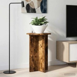 Support de Plante 2 pcs Chêne fumé Ø40 x 60 cm 642763642763