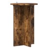 Support de Plante 2 pcs Chêne fumé Ø40 x 60 cm 642763642763