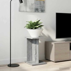 Support de Plante 2 pcs Gris Sonoma 25 x 25,5 x 40,5 cm 642764642764