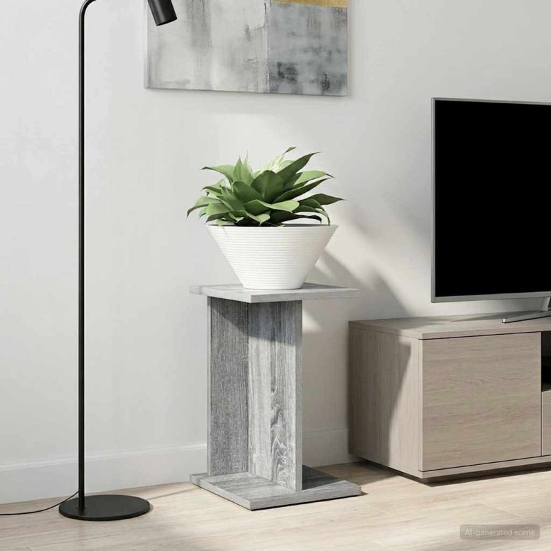 Support de Plante 2 pcs Gris Sonoma 25 x 25,5 x 40,5 cm 642764642764