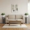 Support de Plante 2 pcs Gris Sonoma 25 x 25,5 x 40,5 cm 642764642764