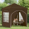Tente de fête pop-up 192 x 192 x 245 cm Taupe 642767642767