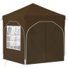 Tente de fête pop-up 192 x 192 x 245 cm Taupe 642767642767