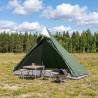 Tente de randonnée Vert 222 x 85 x 125 cm 642773642773