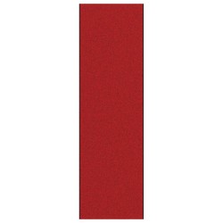 Tapis d'entrée Rouge et Noir 120 x 400 cm Polyamide et PVC 642779642779