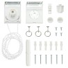 Store roulant extérieur protection UV Blanc Polyester 642784642784