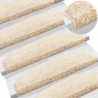 Tapis d'escalier auto-adhésifs 15 pcs Marron Clair 642791642791
