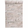 Papier peint en pierre 3D Beige 10 x 0,53 m Tissu non tissé 642792642792
