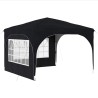 Tente de fête pop-up 290 x 290 x 245 cm Anthracite 642794642794