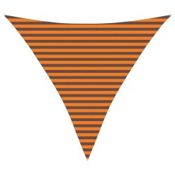 Voile d'ombre Orange et marron 3,6 x 3,6 x 3,6 m 642796642796