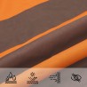 Voile d'ombre Orange et marron 3,6 x 3,6 x 3,6 m 642796642796