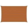Voile d'ombre Orange et marron 8 x 5 m 100 % polyester Oxford 642802642802