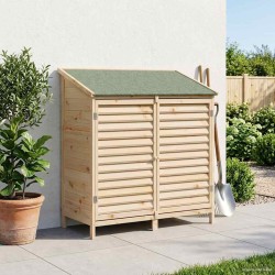 Abri de jardin Naturel 106 x 56 x 113,5 cm Bois de Sapin Massif 642805642805