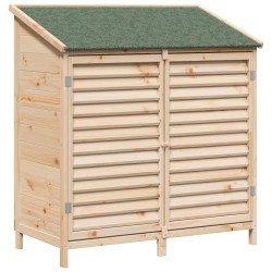 Abri de jardin Naturel 106 x 56 x 113,5 cm Bois de Sapin Massif 642805642805