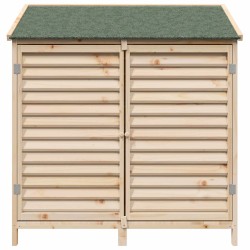Abri de jardin Naturel 106 x 56 x 113,5 cm Bois de Sapin Massif 642805642805