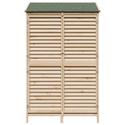 Abri de jardin Naturel 106 x 56 x 176,5 cm Bois de Sapin Massif 642808642808