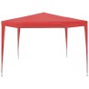Tente de fête Rouge 300 x 300 x 255 cm PE et acier 642810642810