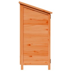 Abri de jardin avec toit Marron 106,5 x 56 x 113,5 cm 642816642816