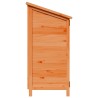 Abri de jardin avec toit Marron 106,5 x 56 x 113,5 cm 642816642816