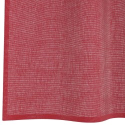 Voilages à œillets 2 pcs rouge bordeaux 140 x 175 cm 642823642823