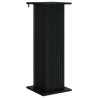 Support de Plante Noir 30,5 x 30 x 80,5 cm Bois d'ingénierie 642827642827