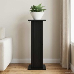Support de Plante Noir 30,5 x 30 x 80,5 cm Bois d'ingénierie 642827642827