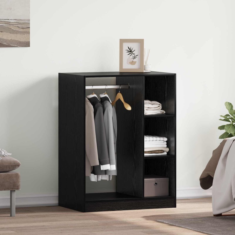 Armoire avec étagère avec stockage Chêne noir 77 x 48 x 102 cm 642829642829