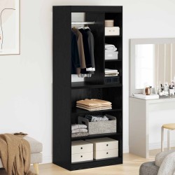 Armoire avec étagère avec stockage Chêne noir 77 x 48 x 102 cm 642829642829
