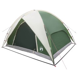 Tente de camping avec un abri imperméable Dôme Vert 4 personnes 642838642838