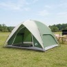 Tente de camping avec un abri imperméable Dôme Vert 642839642839