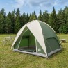 Tente de camping avec un abri imperméable Dôme Vert 642840642840