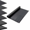 Tapis de sol Noir 1,2 x 2 m Caoutchouc 642843642843
