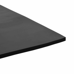 Tapis de sol Noir 1,2 x 2 m Caoutchouc 642843642843