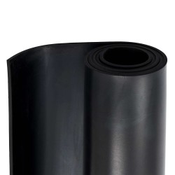 Tapis de sol Noir 1,2 x 2 m Caoutchouc 642843642843