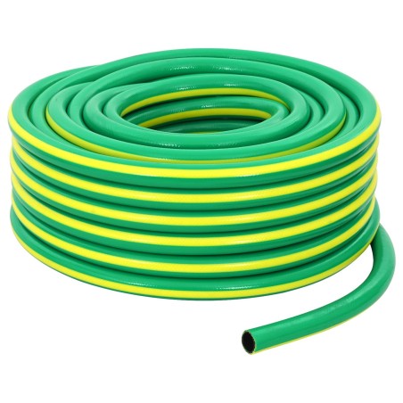 Tuyau de jardin 5 couches Vert et jaune 1 / 2'' 30 m PVC 642844642844