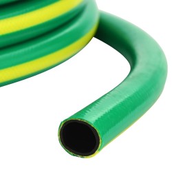 Tuyau de jardin 5 couches Vert et jaune 1 / 2'' 30 m PVC 642844642844