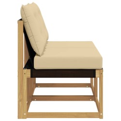 2 Pièce Sofa de milieu extérieur 642855642855