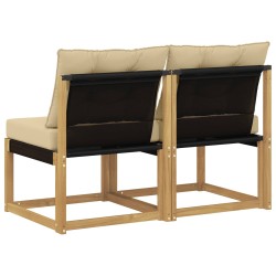2 Pièce Sofa de milieu extérieur 642855642855