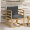 2 Pièce Ensemble de canapés d'extérieur Polyester 642856642856