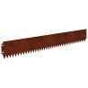Bordure de Pelouse 20 pcs 103 x 15 cm Acier Rouillé 642872642872
