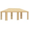 Abri de jardin 6 x 3 m Crème Polyester et Acier 190 642873642873