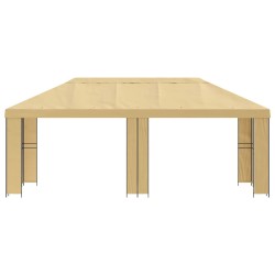 Abri de jardin 6 x 3 m Crème Polyester et Acier 190 642873642873