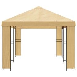 Abri de jardin 6 x 3 m Crème Polyester et Acier 190 642873642873